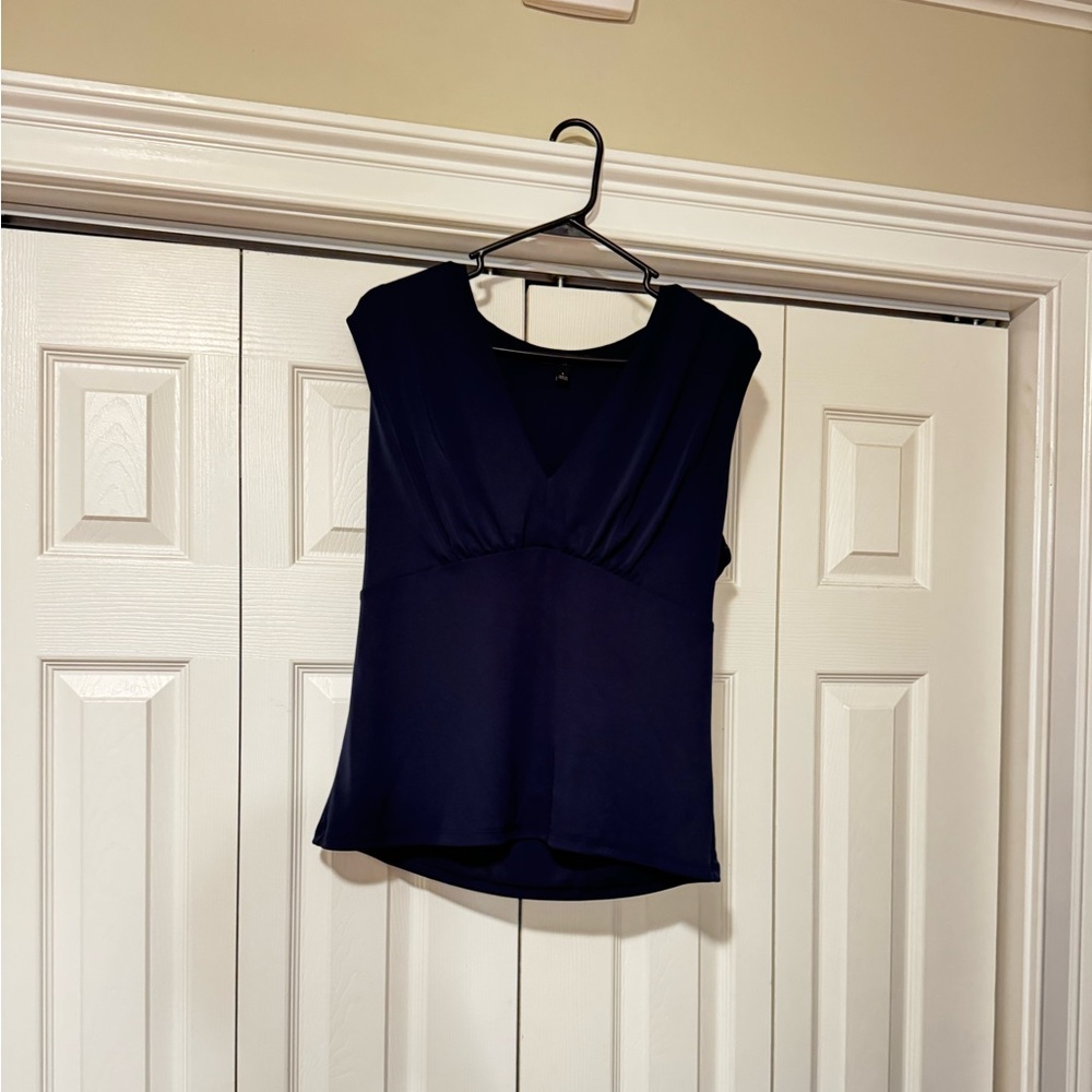 Banana Republic Navy Blue Blouse